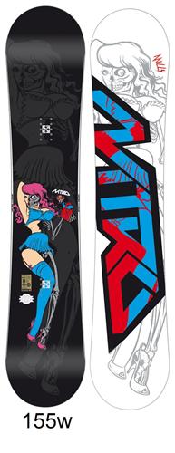 NITRO JOSH MILLS ONE OFF SNOWBOARD 155 CM WIDE