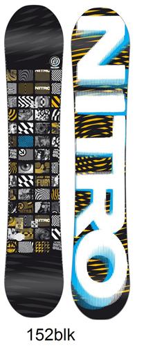 NITRO TEAM BLACK SNOWBOARD