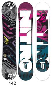 NITRO WOMENS T1 SNOWBOARD