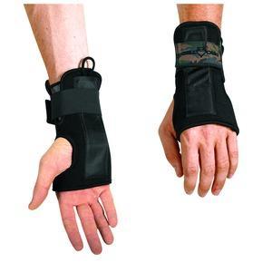 PROTEC IPS WRIST GUARDS IN BLACK AND WOODLAND CAMO