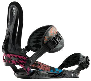RAIDEN PHANTOM SNOWBOARD BINDINGS IN THE CHECK COLORWAY