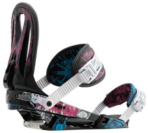 RAIDEN ZERO SNOWBOARD BINDINGS IN THE TERROR COLORWAY