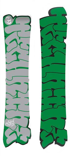 TECHNINE JIB SNOWBOARD IN WHITE