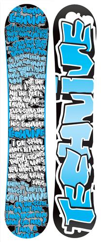 TECHNINE RHYME SNOWBOARD IN BLUE