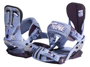 TECHNINE BALLER PRO SERIES SNOWBOARD BINDINGS IN THE JAZZ COLORWAY