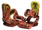TECHNINE T-MONEY PRO SERIES SNOWBOARD BINDINGS IN RED
