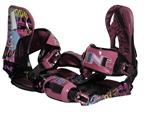 TECHNINE WOMENS T9 SERIES SNOWBOARD BINDINGS IN BLACK