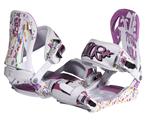 TECHNINE WOMENS DIME SERIES SNOWBOARD BINDINGS IN WHITE