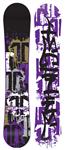 TECHNINE SPLIT T SPLATTER SNOWBOARD IN BLACK