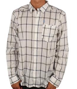 VOLCOM BIG BROTHER LONG SLEEVE SHIRT IN WHITE
