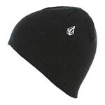 VOLCOM DOUBLE TIME BEANIE IN BLACK