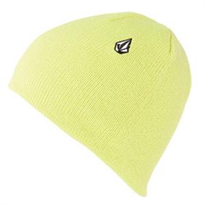 VOLCOM DOUBLE TIME BEANIE IN LIME