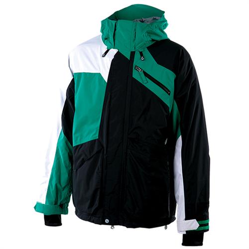 VOLCOM ASYM JACKET IN BLACK