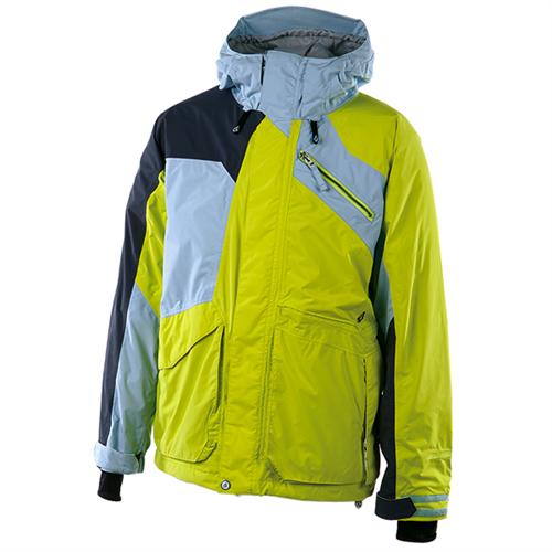 VOLCOM ASYM JACKET IN LIME