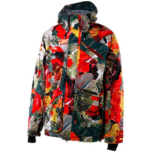 VOLCOM ASYM JACKET IN PALETTE