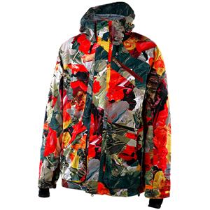 VOLCOM ASYM JACKET IN PALETTE