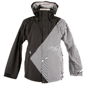 VOLCOM VENTRICLE JACKET IN BLACK