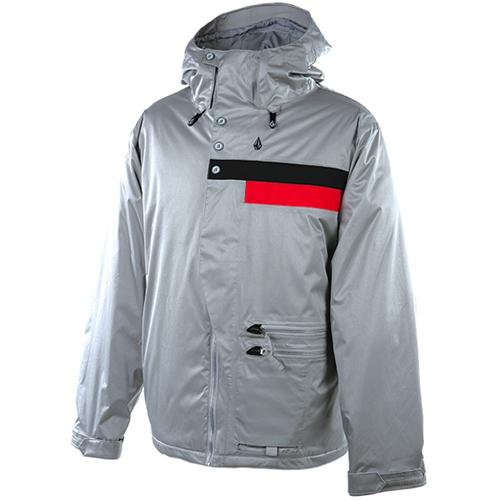 VOLCOM MOMA JACKET IN SILVER