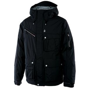 VOLCOM TROOP JACKET IN BLACK