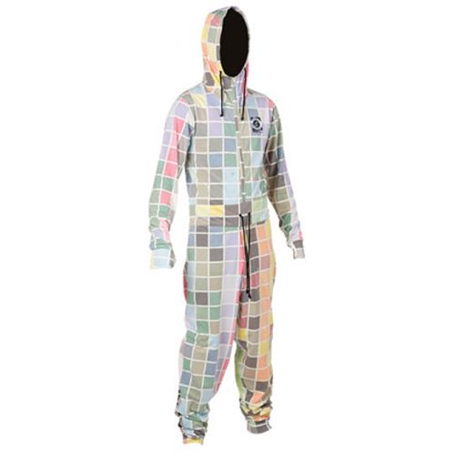 VOLCOM ONE TIME JUMPER ONE PIECE FIRST LAYER SUIT IN JLA BLOCKS