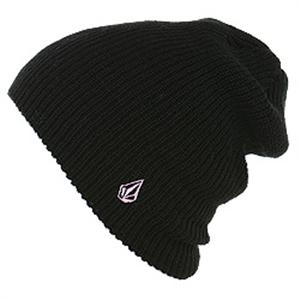 VOLCOM WOMENS TEMPO BEANIE IN BLACK