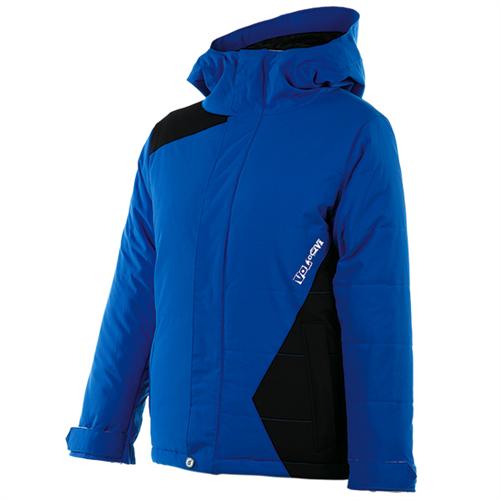 VOLCOM BOYS FUELS JACKET IN CYAN