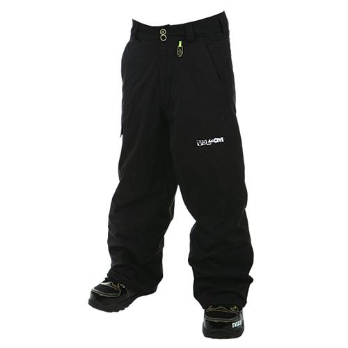 VOLCOM BOYS LEADED INSULATED PANTS IN BLACK