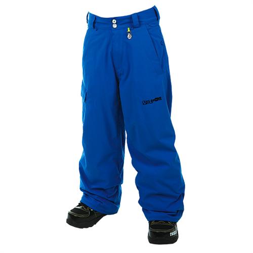 VOLCOM BOYS LEADED PANTS IN CYAN