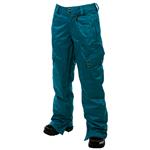VOLCOM WOMENS SONAR PANTS IN EMERALD GREEN