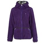 VOLCOM WOMENS PREDATOR FULL ZIP HOODED SWEATSHIRT IN AMETHYST