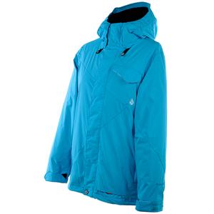 VOLCOM WOMENS GLOBAL JACKET IN BLUE BIRD