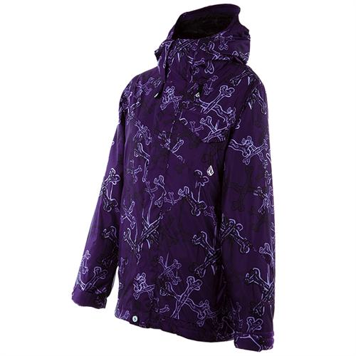 VOLCOM WOMENS GLOBAL JACKET IN DASHENKA BONES