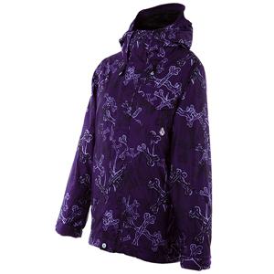 VOLCOM WOMENS GLOBAL JACKET IN DASHENKA BONES