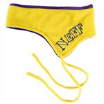 NEFF BANGER HEADBAND IN PURPLE AND YELLOW