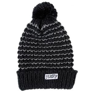 NEFF WOMENS HEATHER BEANIE IN BLACK
