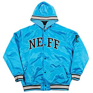 NEFF CHAMP JACKET IN BLUE