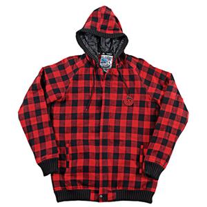 NEFF LUMBER JACKET IN RED