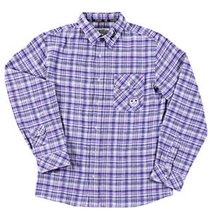 NEFF FINLEY FLANNEL SHIRT IN PURPLE