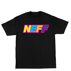 NEFF BANKS T-SHIRT IN BLACK