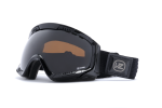 VONZIPPER FEENOM SNOW GOGGLES WITH BLACKOUT FRAMES AND A BRONZE POLARIZED LENS