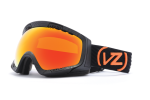 VONZIPPER FEENOM SNOW GOGGLES WITH MIDNIGHT SAFARI FRAMES AND A FIRE CHROME LENS
