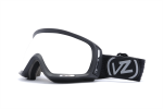 VONZIPPER DOJO SNOW GOGGLES WITH BLACK SATIN FRAMES AND A BRONZE CHROME LENS