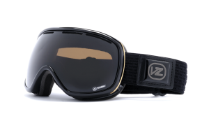VONZIPPER CHAKRA WITH BLACK GLOSS FRAMES AND A BRONZE CHROME LENS