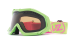 VONZIPPER BUSHWICK SNOW GOGGLES WITH MASHUP LIME FRAMES AND A BRONZE LENS