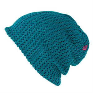 VOLCOM WOMENS MUSE BEANIE IN EMERALD GREEN