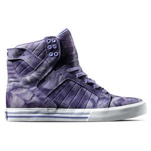 SUPRA MUSKA SKYTOP SHOE IN PURPLE TIE DYE