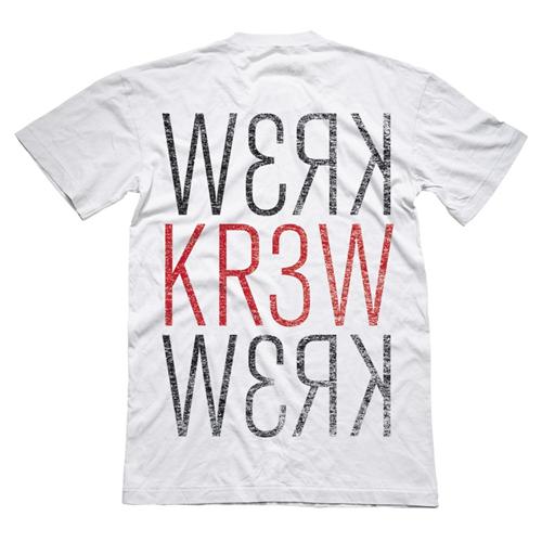 KR3W MODE VINTAGE T-SHIRT IN WHITE