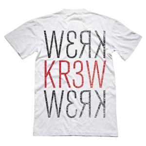 KR3W MODE VINTAGE T-SHIRT IN WHITE