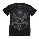 KR3W LIZAGRAM VINTAGE T-SHIRT IN BLACK