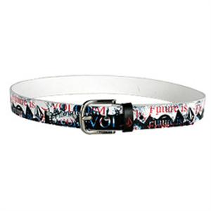 VOL ASSORTMENT 2 PVC BELT IN WHITE